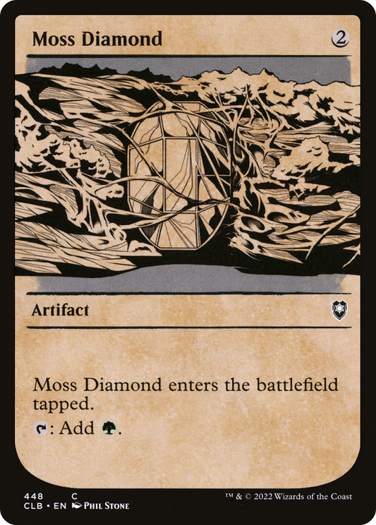 Moss Diamond (CLB-448) (Showcase) (Foil)