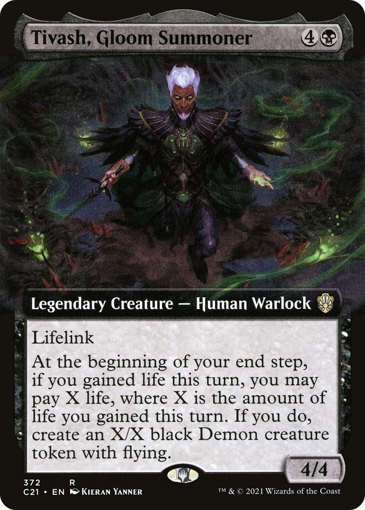 Tivash, Gloom Summoner (C21-372) (Extended Art)