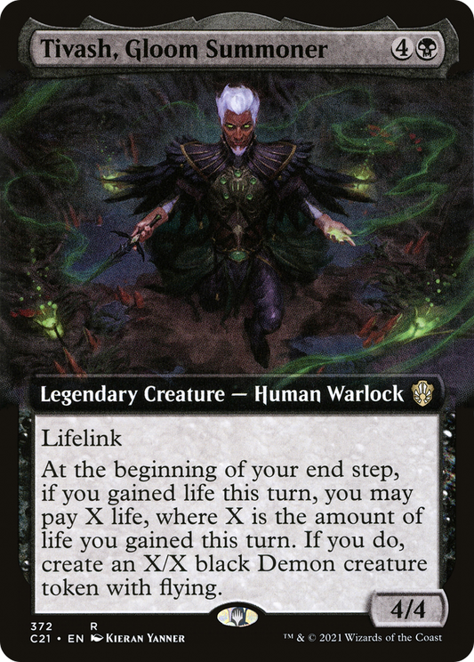Tivash, Gloom Summoner (C21-372) (Extended Art)