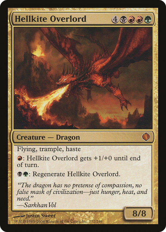 Hellkite Overlord (ALA-172) (Foil)