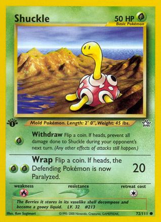 Shuckle (N1-072) (1st Edition)
