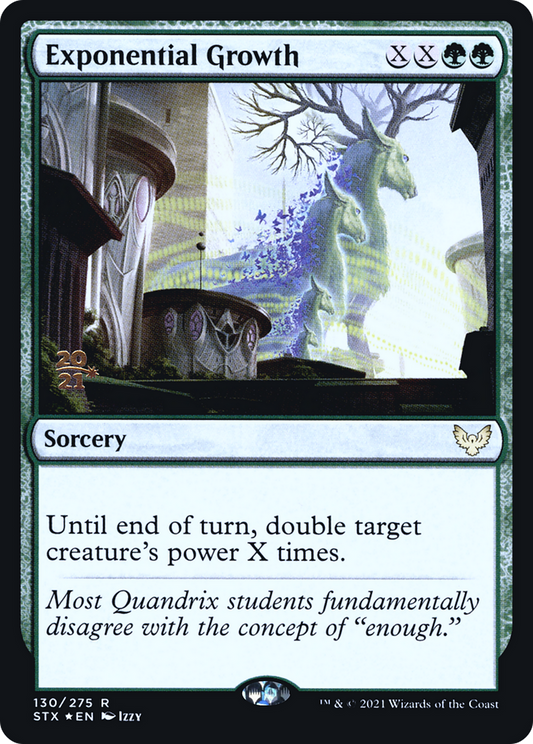 Exponential Growth (PRE-130S) (Foil)
