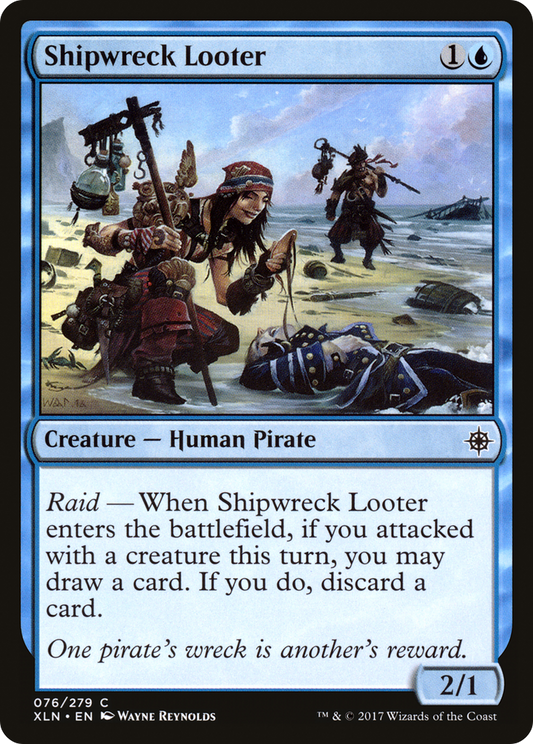 Shipwreck Looter (XLN-076) (Foil)