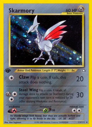 Skarmory (N1-013) (Unlimited Holofoil)