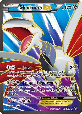 Skarmory EX (145 Full Art) (XY-) (Holofoil)