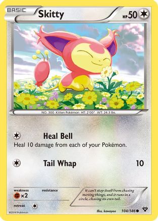 Skitty (XY-104) (Reverse Holofoil)