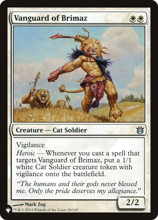 Vanguard of Brimaz (LIST-BNG-29)