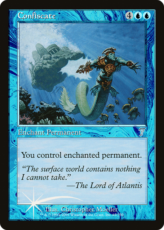 Confiscate (7ED-65★) (Foil)