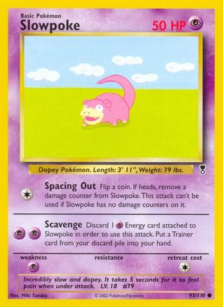 Slowpoke (LC-093) (Reverse Holofoil)