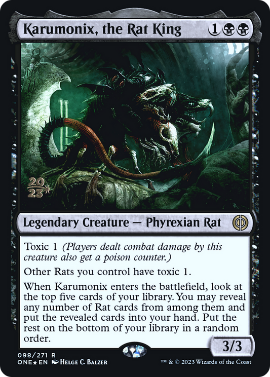 Karumonix, the Rat King (PRE-98S) (Foil)