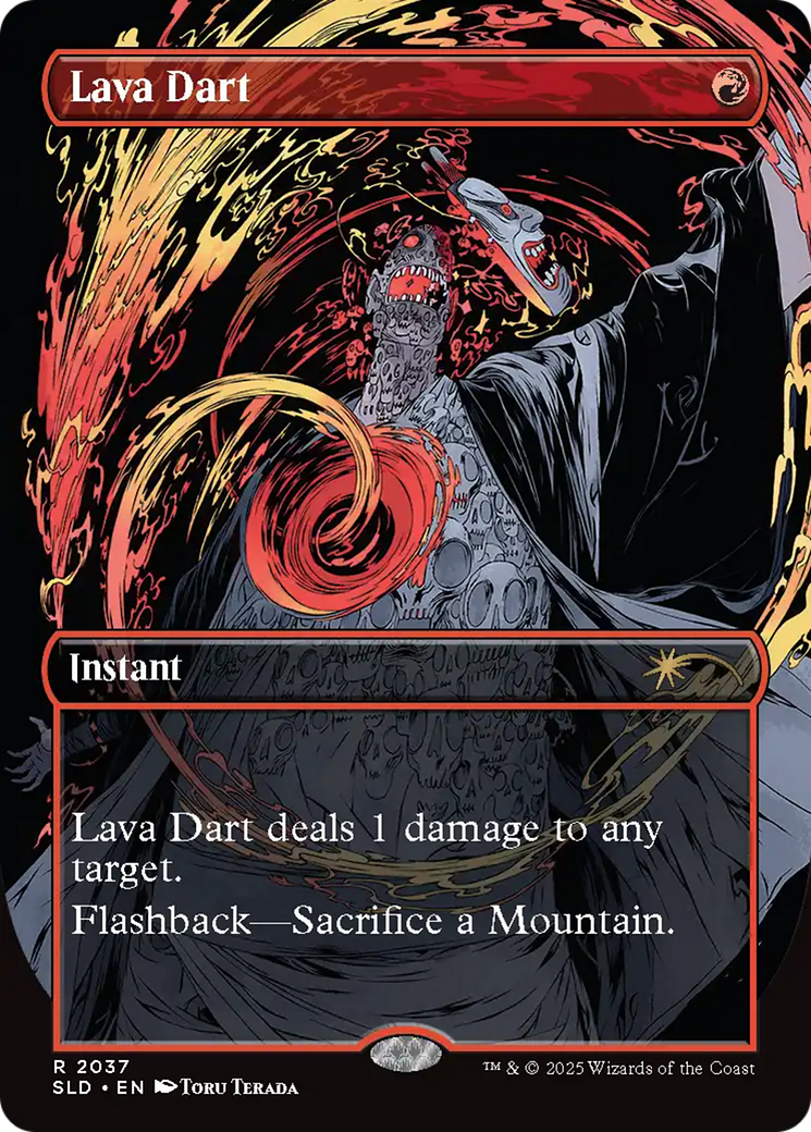 Lava Dart (SLD-2037) (Borderless)