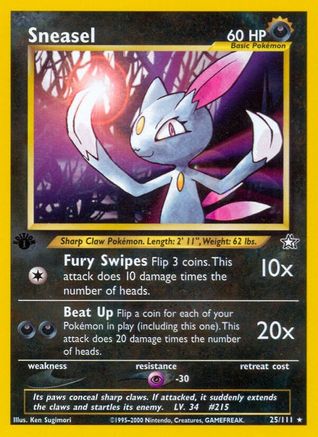 Sneasel (N1-025) (Unlimited)