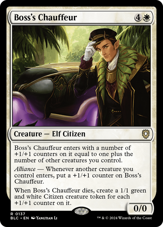 Boss's Chauffeur (BLC-137)