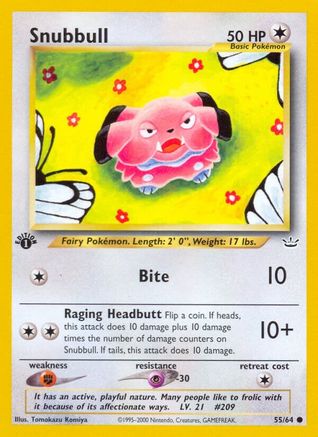 Snubbull (N3-055) (1st Edition)