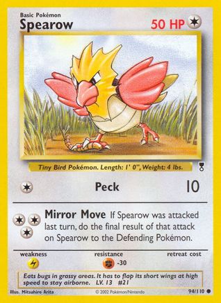 Spearow (LC-094) (Reverse Holofoil)