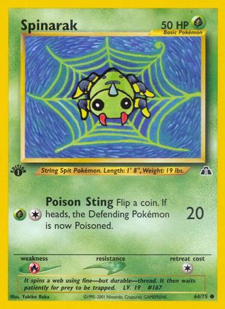 Spinarak (N2-064) (1st Edition)