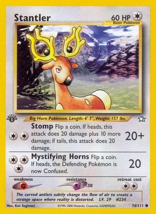 Stantler (N1-076) (1st Edition)