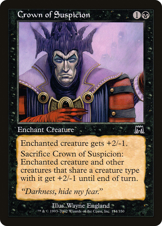 Crown of Suspicion (ONS-134) (Foil)