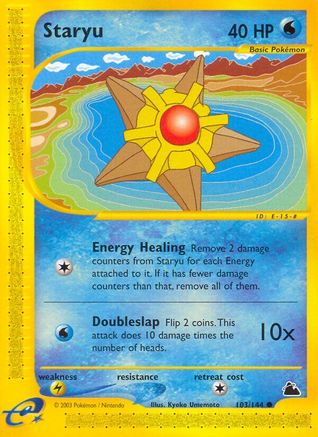 Staryu (103) (SK-103) (Reverse Holofoil)