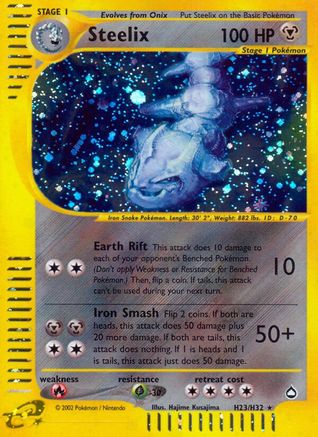 Steelix (H23) (AQ-H23) (Holofoil)