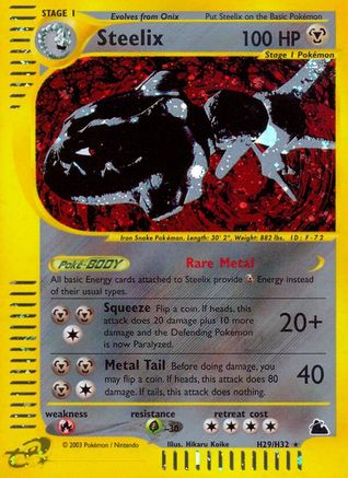Steelix (H29) (SK-H29) (Holofoil)