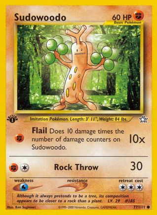 Sudowoodo (N1-077) (Unlimited)