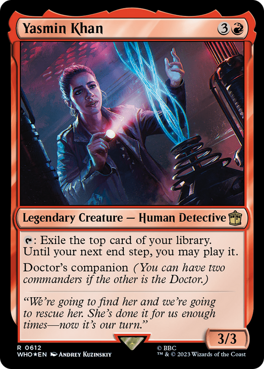 Yasmin Khan (WHO-612) (Surge Foil)