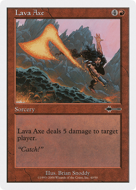 Lava Axe (BTD-040)