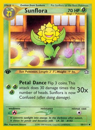 Sunflora (N1-050) (1st Edition)