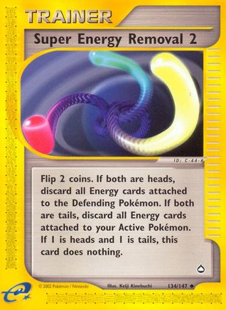 Super Energy Removal 2 (AQ-134) (Reverse Holofoil)