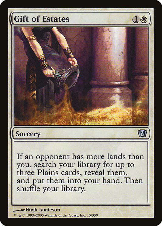 Gift of Estates (9ED-15★) (Foil)