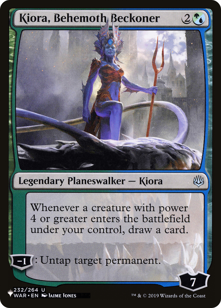 Kiora, Behemoth Beckoner (LIST-WAR-232)