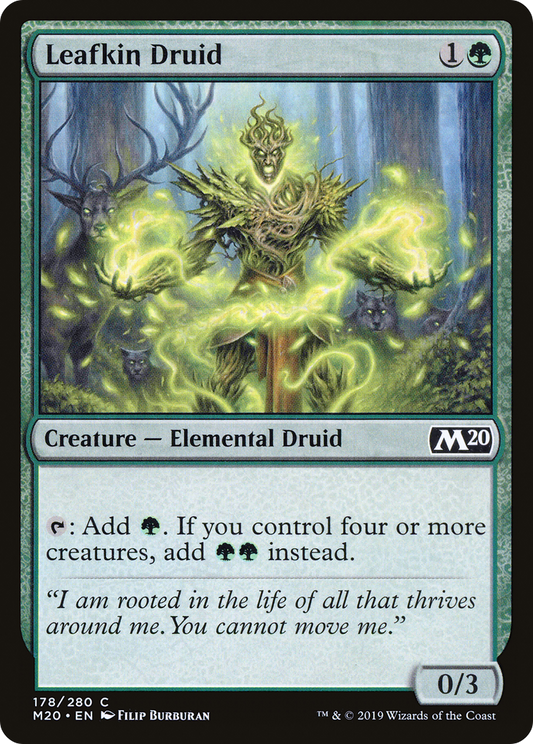 Leafkin Druid (M20-178) (Foil)