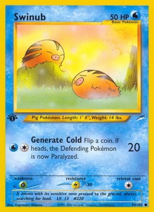 Swinub (N4-084) (1st Edition)