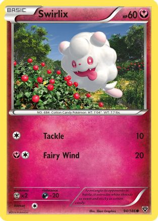 Swirlix (XY-094) (Reverse Holofoil)