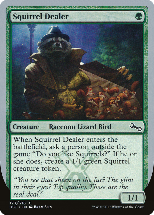Squirrel Dealer (UST-123) (Foil)