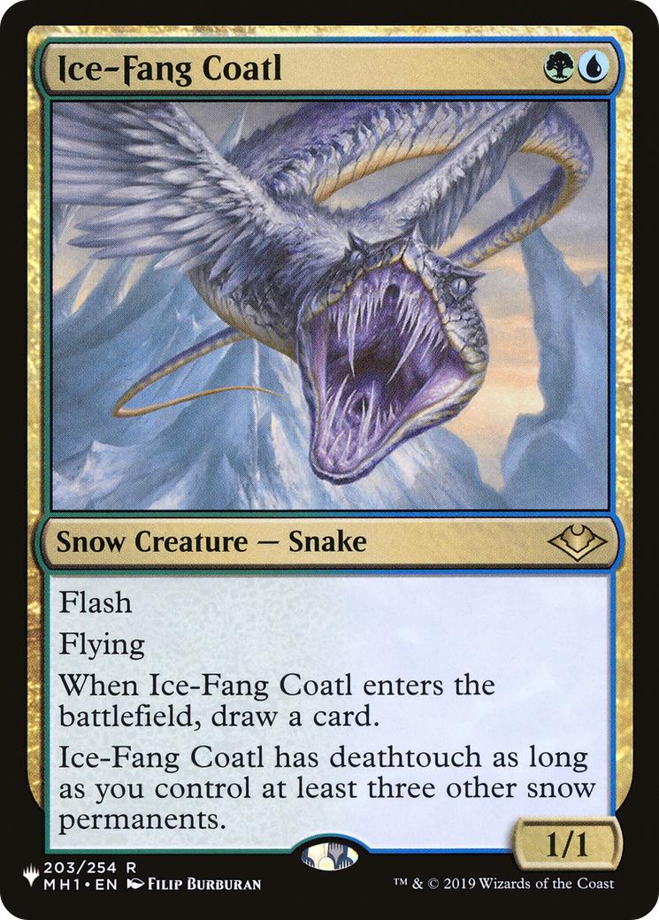 Ice-Fang Coatl (LIST-MH1-203)