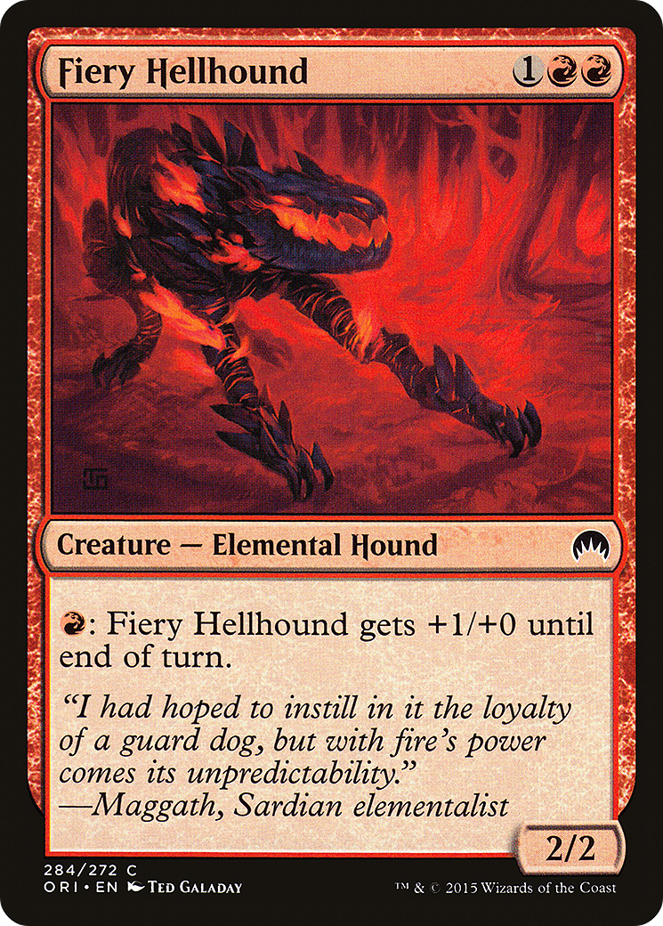Fiery Hellhound (ORI-284)