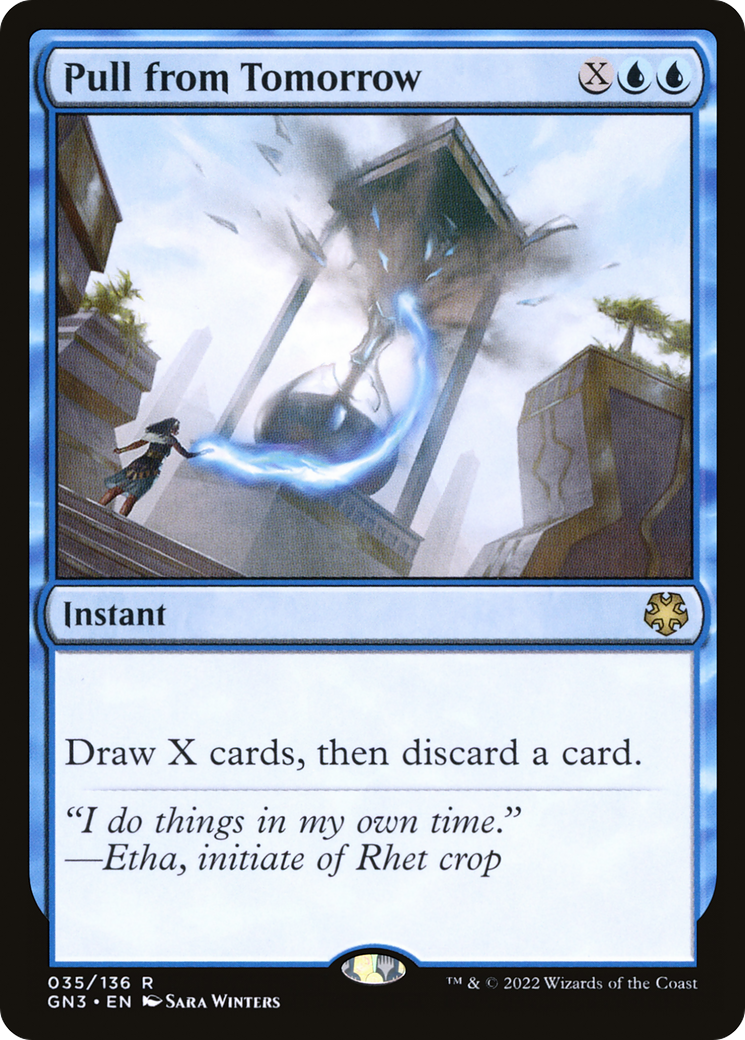 Pull from Tomorrow (GN3-035)