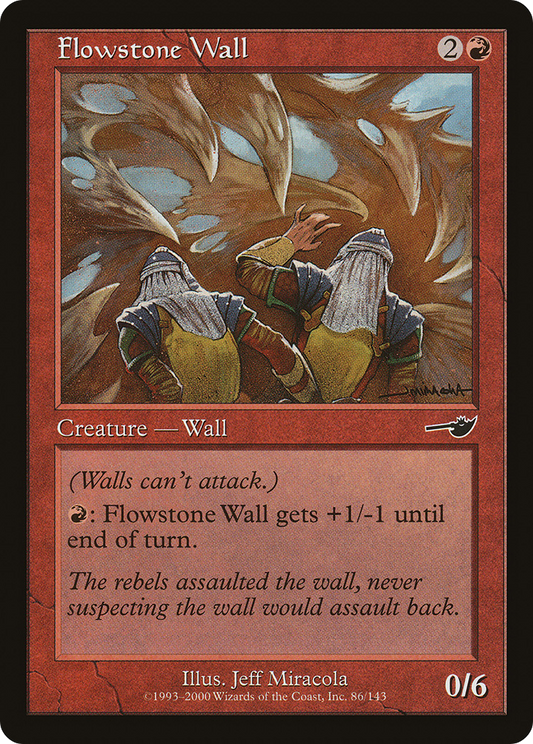 Flowstone Wall (NMS-086) (Foil)