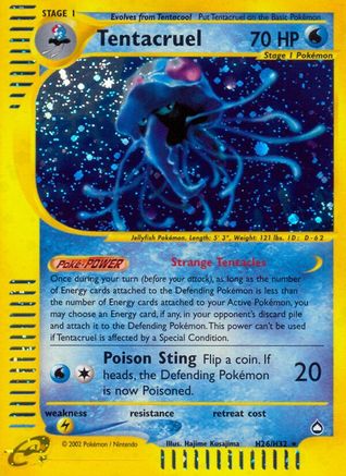 Tentacruel (H26) (AQ-H26) (Holofoil)