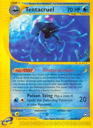 Tentacruel (AQ-038) (Reverse Holofoil)