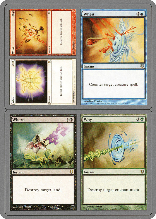 Who // What // When // Where // Why (UNH-120) (Foil)