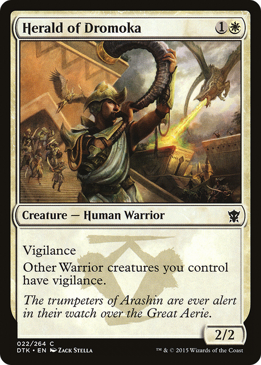 Herald of Dromoka (DTK-022)