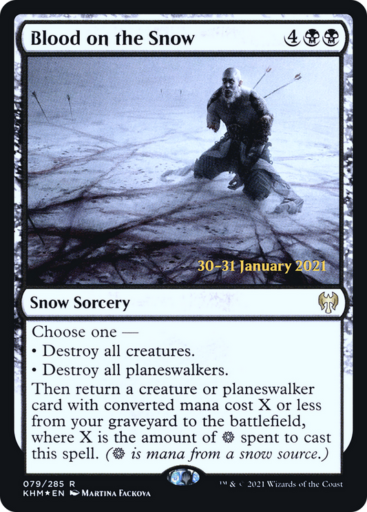 Blood on the Snow (PRE-79S) (Foil)