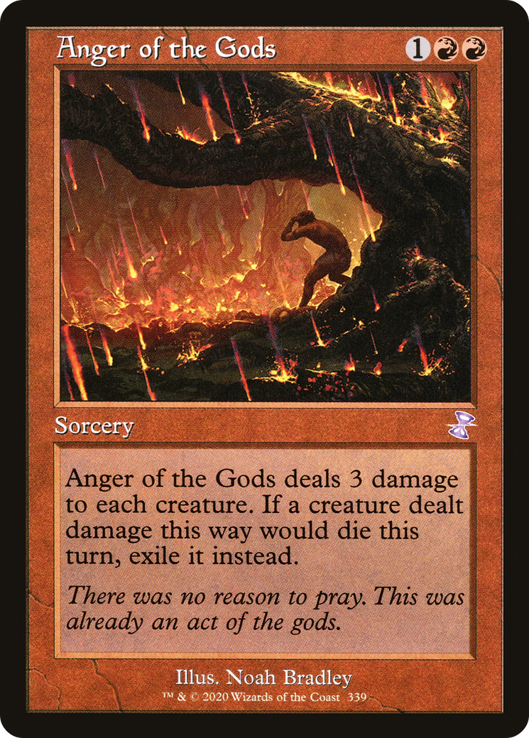 Anger of the Gods (TSR-339) (Foil)