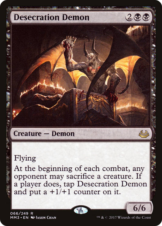 Desecration Demon (MM3-066) (Foil)