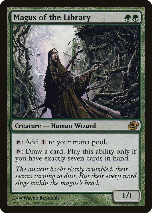 Magus of the Library (PLC-134) (Foil)