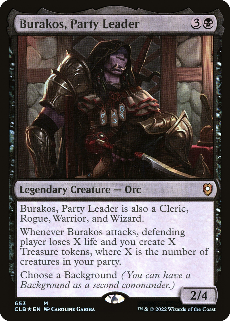 Burakos, Party Leader (CLB-653) (Foil)