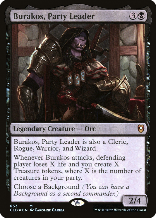 Burakos, Party Leader (CLB-653) (Foil)